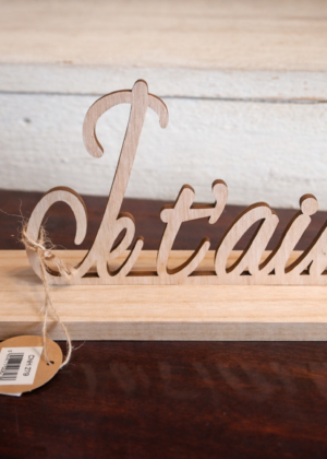 Saint-Valentin - Décoration “Je t’aime” avec soliflore