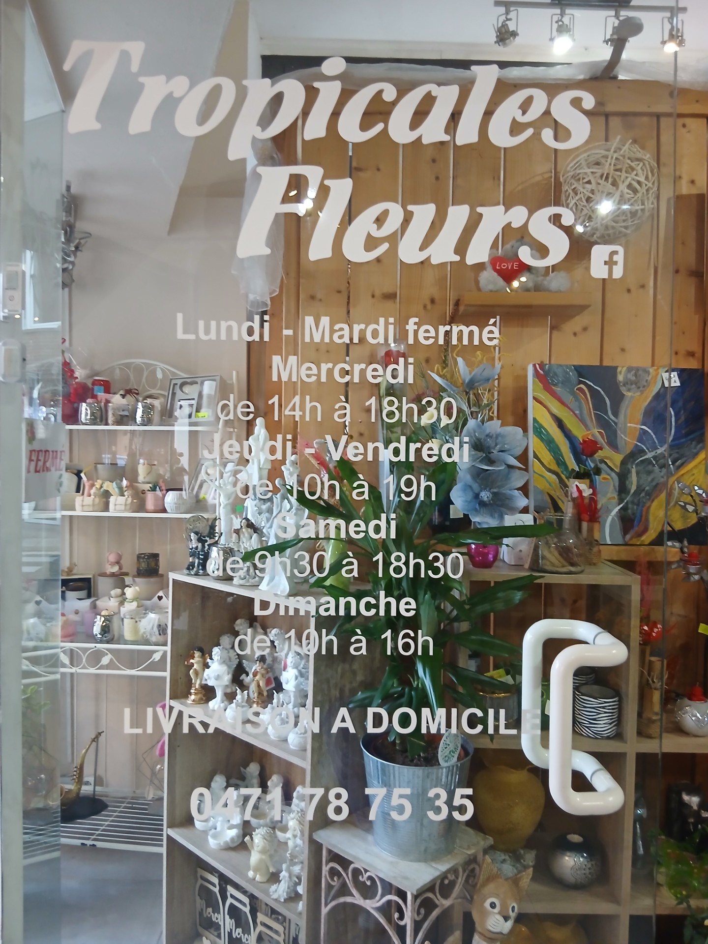 Tropicales fleurs | Photo – porte